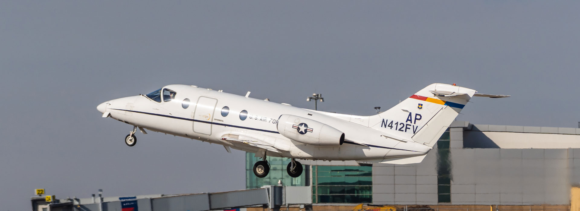 A T-1A taking off